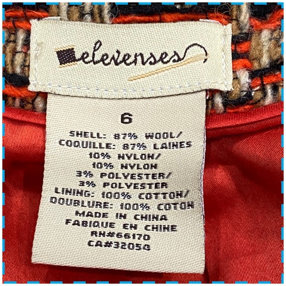 Anthro "Tammany Tweed Jacket" by Elevenses - Picture 6 of 16